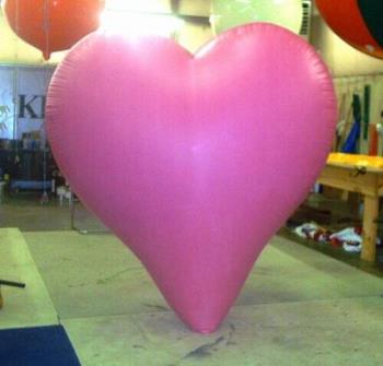 heart - a inflatable heart.. a balloon form heart