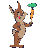 A special carrot for deaxyza! - Bunny is offering a special carrot for deaxyza. Hopefully, this will be the start of a good friendship. 