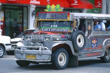 jeepney - one of transportation in the Philippines..