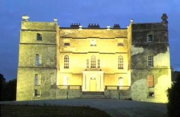 Rathfarnham Castle - And here is a much better shot, with the house lit up at night.