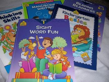 "current homework" - This photo shows the five books that we are currently working on....we have completed others and when we finish these...I will buy the next in the series...
When I was a younger child....my mother frequently used these types of books to help us keep up our skills through the summer months.... "current homework" - This photo shows the five books that we are currently working on....we have completed others and when we finish these...I will buy the next in the series...
When I was a younger child....my mother frequently used these types of books to help us keep up our skills through the summer months....