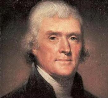 Thomas Jefferson - "If a man has one God, 10 gods, or no gods, it makes no difference to me.&#039;