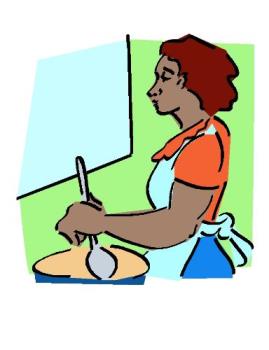 Woman cooking - Cooking in the kitchen