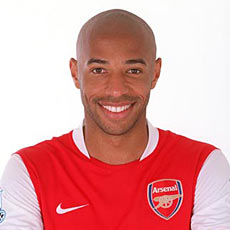 Thierry Henry - The captain of Arsenal team