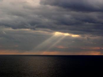 God's rays of light - God is watching over us God's rays of light - God is watching over us