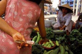shopping - shopping for vegetables