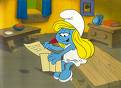 smurfette - a picture of smurfette from the tv cartoon the smurfs