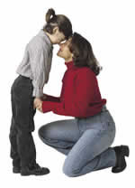 parent-child relationship - Discipline your child with love.