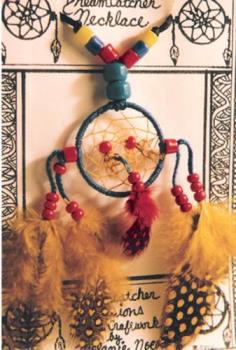 Dreamcatcher necklace that I make - Dreamcatcher necklace that I make and sell