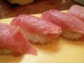 sushi - It is a japanese dish and my hubby loves it he is a nonvegetarian but i dont eat non veg items. he likes the one in which the fish is cooked.