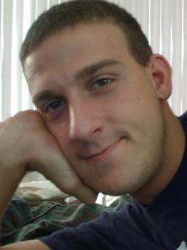 My Husband. - A photo of us just relaxing on the couch bed, he's so great.