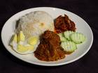 Local Food -Malaysia - Nasi Lemak 