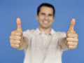 Thumbs up for both - Thumbs Up for both accent&#039;s British and American Accent