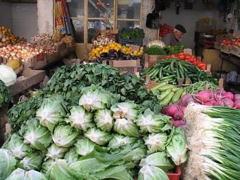 Vegetables - Green leafy nutritious vegetables.