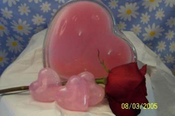 candles/soaps - This a set that I made for a customer for his wife for their anniversary. He also ordered bath salts and bubble bath. candles/soaps - This a set that I made for a customer for his wife for their anniversary. He also ordered bath salts and bubble bath.