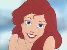 ariel the little mermaid - the cute mermaid with the red hair