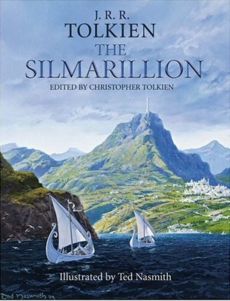 Silmarillion Book cover - JRR magic at work!