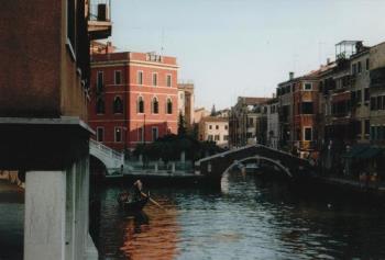 Venice Italy - The Grand Canal in Venice Italy