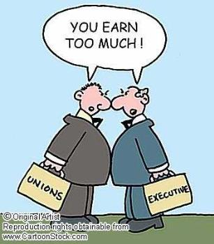 Nice cartoon - Fight over earnings