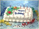 birthday cake - happy birthday