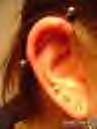 pierced ear - pierced ear
