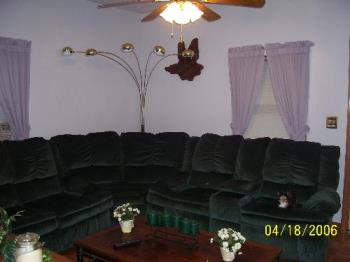 sectional living room suit - This is the second hand furniture we bought for our new home.