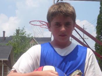 Taylor playing in the Gus Macker - Taylor playing in the Gus Macker. His team got 3rd place.