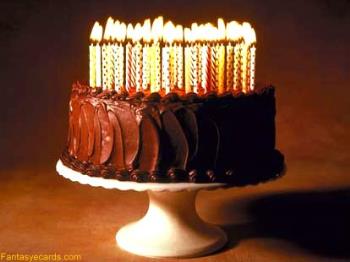Birthday Cake - Here is a cake to enjoy. Happy birthday and have a great day. 