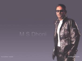 M.S Dhoni - The wicket keeper batsman of Indian team which has been selected as the vice-captain of Indian team for the upcoming series.