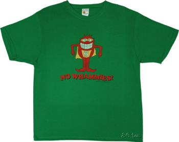 Whammy_t-shirt - A green Whammy t-shirt