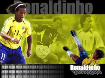 Ronaldinho - Ronaldinho is a central forward player which plays for Brazil and also for Barcelona club.His speed and skills with the ball makes him the best amongst the others.