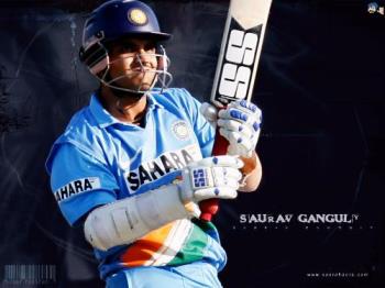 Saurav Gunguly - India&#039;s former captain which take his team through the cricket world cup 2003.Saurav Ganguly is the best captain for India till now as history suggests.