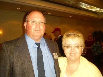 My husband Steve and Myself - Steve's convention always has a banquet at the end on Saturday night so I get to go with him. He gets all dressed up so I wanted to have my picture made with him LOL. My husband Steve and Myself - Steve's convention always has a banquet at the end on Saturday night so I get to go with him. He gets all dressed up so I wanted to have my picture made with him LOL.
