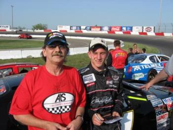 Jeffery Earnhardt & Myself - Met this great kid ayt Elko Speedway near me at the Minnesota 150. Wonderful kid. Dale Sr&#039;s 17 year old grandsons