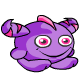 Purple Fungree - A retired petpet that is made of rubber and loves to bounce off the walls.