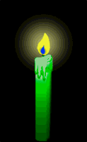 Green Candle For Raydene and Family - A green lighted candle for sending healing energies to Raydene and her family in troubled times, to heal her brother from his illness, and heal the family&#039;s hurt.