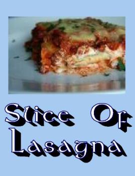 Lasagna - Slice of meat and cheese Lasagna