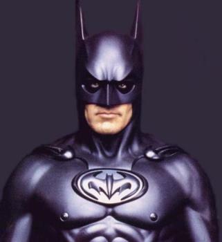 George Clooney as Batman - George Clooney&#039;s batusite.