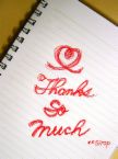 Thanks & Thanks - How to reciprocate thanks!
