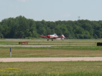 Landing - Another one landing this morning. I love watching this. Landing - Another one landing this morning. I love watching this.