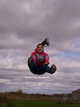 Falling from Heaven - This photo was taken with either the Kodak or Sony camera. It is from the portfolio of Amanda Potter's Photography. I have permission to share some of her work. Please rate and leave comments.