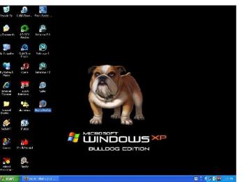 Desktop Background - Windows XP Bulldog Edition