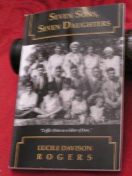 book cover - This book was sent to me from the author, my aunt. It is about my mother&#039;s family. Mom had 13 brothers and sisters.