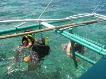 snorkeling in bora - I love it so much really. 