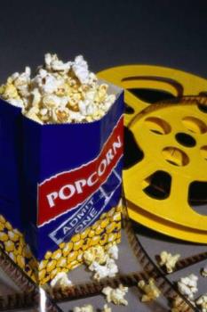 popcorn and movies - whether at home or in theaters, both are good combinations