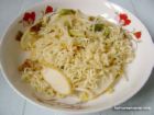 Instant noodles - A plate of instant noodles
