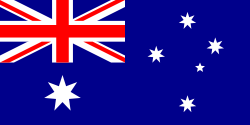 Australian Flag - The Australian Flag is on a blue background. It consists onf the Union Cross, to represent our British background, & the Southern Cross, which are stars in the southern hemisphere. Australian Flag - The Australian Flag is on a blue background. It consists onf the Union Cross, to represent our British background, & the Southern Cross, which are stars in the southern hemisphere.