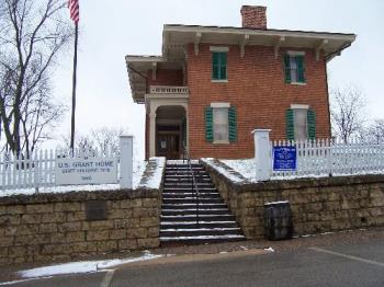 Ulysses S. Grant&#039;s home in Geneva, Illinois - Looks to be in great shape, for being so old!!! Refurbished, no doubt!