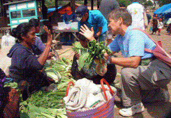 Old man its a bargain - Bargaining at a veg. vendor