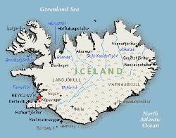 Iceland - Map of Iceland Iceland - Map of Iceland